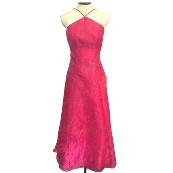 Vintage Dresses & Skirts - Y2K Pink Formal Dress sz 5